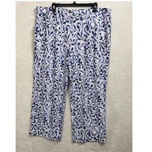 Susan Graver‎ Womens XL Petite  Liquid Knit Pants With Pockets